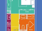 市府和鸿广场_1室1厅1卫 建面42平米