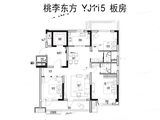 碧桂园桃李东方_3室2厅2卫 建面123平米