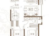 蓝光雍锦府_3室3厅2卫 建面105平米