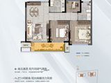 尼盛绿城春江明月_3室2厅1卫 建面89平米