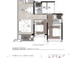 华宇凤凰艺术岛_3室2厅2卫 建面102平米