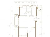 龙湖春江天玺_3室2厅1卫 建面79平米