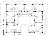 保利浅海时光里_23#户型分布图 建面163平米