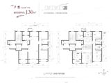 北京城建北京合院_4室2厅2卫 建面130平米