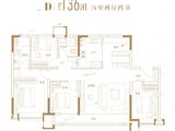 美的云筑_4室2厅2卫 建面136平米
