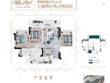 海成东方府_3室2厅2卫 建面99平米