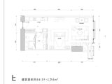 观音桥1号_2室2厅1卫 建面84平米