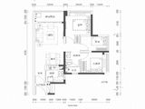 金科景业瀚景园_3室2厅1卫 建面76平米