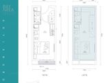 奥园湾区智谷_1室1厅1卫 建面28平米