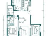 新华联国花园臻品_3室2厅2卫 建面121平米