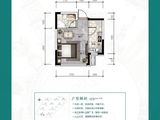 香港城_1室1厅1卫 建面35平米