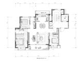 中海汇德里_3室2厅2卫 建面125平米