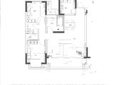 旭辉中心公园里_3室2厅2卫 建面100平米