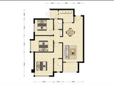 德商学府天骄_3室2厅2卫 建面115平米